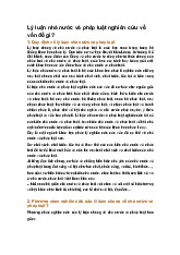 Lý luận nhà nước và pháp luật nghiên cứu về vấn đề gì?