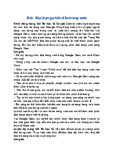 Giải SGK Tin học 12 Kết nối tri thức Bài 24: Xây dựng phần đầu trang web