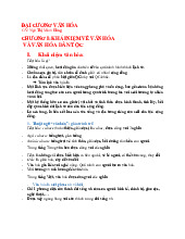 Đề cương môn Đại cương văn hóa - Trường Đại học lao động -  xã hội.