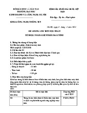 Đề cương chi tiết môn Kiến trúc máy tính | Trường Đại học Kinh Doanh và Công Nghệ Hà Nội