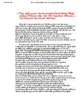 Tính nước trong văn hóa truyền thống Việt nam môn cơ sở văn hóa| Trường Đại học Hà Nội