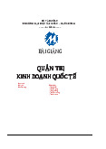 Giáo trình ôn tập - Quản trị kinh doanh | Trường Đại học Tài chính - Ngân hàng Hà Nội
