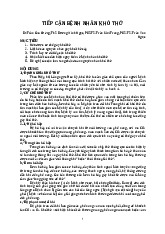 Tiếp cận bệnh nhân khó thở |  Đại học Y dược Huế