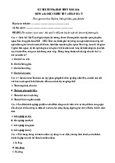 Đề thi thử tốt nghiệp THPT 2025 môn Giáo dục Kinh tế và Pháp luật bám sát đề minh họa - Đề 2