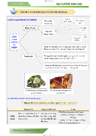 Tài liệu đáp án chương 5 hóa 12 pin điện phân