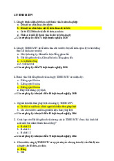 Câu hỏi ôn tập luật doanh nghiệp | Trường Đại học Kinh tế – Luật, Đại học Quốc gia Thành phố Hồ Chí Minh