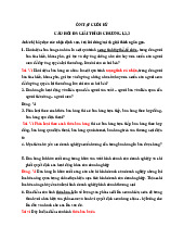 Ôn tập cuối kì câu hỏi đúng sai chương 1, 2, 3 | Quản trị bán hàng