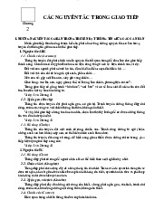 Các nguyên tắc giao tiếp - Quản trị kinh doanh | Đại học Mở Thành phố Hồ Chí Minh
