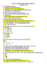 Đáp án câu hỏi trắc nghiệm chương 3 kinh tế vĩ mô | Kinh tế vĩ mô | Đại học Ngoại thương