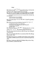 Bài tập thực hành chương 1 môn Toán kinh tế