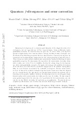 Quantum f-divergences and error correction