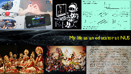 My life as an educator at NUS | Tài liệu Tiếng Anh