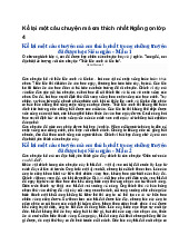 Kể lại một câu chuyện mà em thích nhất Ngắn gọn lớp 4 - Tiếng việt 4