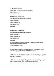 Nội dung chương học về nấu ăn Khoa học tự nhiên | Đại học Sư Phạm Hà Nội