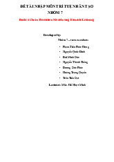 Báo cáo Dự đoán tỷ lệ rời bỏ khách hàng môn Nhập môn Trí tuệ nhân tạo | Học viện Công Nghệ Bưu Chính Viễn Thông