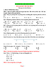 Bộ Đề Kiểm Tra Giữa Kỳ 1 Toán 9 Kết Nối Tri Thức Có Đáp Án Ma Trận Đặc Tả