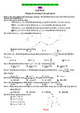 10 Đề Ôn Tập Giữa Học Kỳ 1 Toán 12 Kết Nối Tri Thức Có Lời Giải Chi Tiết