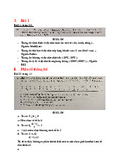 Bài tập nhóm ôn tập | Thống kê trong kinh tế và kinh doanh | Trường Đại học Kinh tế Quốc dân