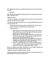 Phân tích quan điểm của chủ nghĩa duy vật biện chứng về nguồn gốc và bản chất của ý thức | Triết học Mac-Lenin | Đại học Bách Khoa Hà Nội