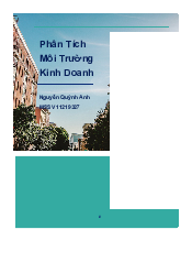 Bài tập tình huống - Quản trị kinh doanh| Đại học Kinh Tế Quốc Dân