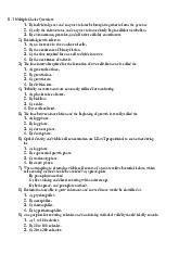 TOP các câu hỏi trắc nghiệm ôn tập học phần Microbiology | Trường Đại học Quốc tế, Đại học Quốc gia Thành phố Hồ Chí Minh