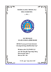 Xây dựng một kế hoạch kinh doanh “Cửa hàng thời trang online Fine-Hand Shop” | Bài thảo luận khởi sự kinh doanh