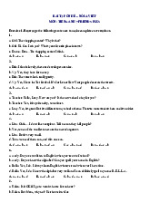 Bài tập Nói & Viết Tiếng Anh 7 - Friends Plus | Ôn hè Anh 7