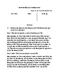 Đề thi ôn tập thử luật hiến pháp - Pháp luật đại cương | Đại học Tôn Đức Thắng