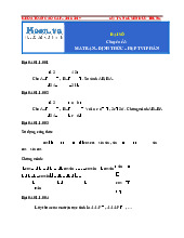 Lý thuyết ch.1: Ma trận định thức và hệ phương trình vi phân | Môn toán cao cấp