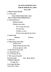 Đề cương chi tiết Môn Kinh tế chính trị Mac-Lenin | Đại học Sư phạm Hà Nội 2