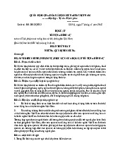 Bộ Luật Tố Tụng Hình Sự Việt Nam 101/2015/QH13 | Môn Luật tố tụng hình sự - Trường Đại học Luật, Đại học Huế