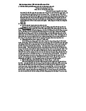 Bài văn tham khảo biểu cảm về bà và mẹ - Suy ngẫm cuộc sống