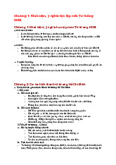 Tài liệu ôn thi: Khái niệm và ý nghĩa học tập môn Tư tưởng Hồ Chí Minh | Học viện Công Nghệ Bưu Chính Viễn Thông