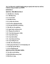 Phân tích & thiết kế hệ thống thông tin quản lý kinh doanh môn Hệ thống thông tin | Trường Đại học Hà Tĩnh