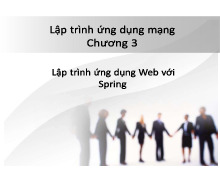 Chương 3 Lập Trình Web với Java và Spring 2023 | Môn Mạng máy tính nâng cao - Đại học Xây Dựng Hà Nội