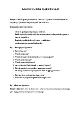 Interview Guide for Qualitative Study môn Principle of Management | Trường Đại học Quốc tế, Đại học Quốc gia Thành phố Hồ Chí Minh