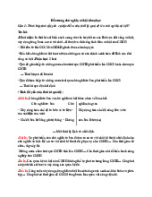 Đề cương về Thời kỳ Quá độ và Chủ nghĩa Xã hội | Môn Chủ nghĩa xã hội khoa học - Trường Đại học Luật, Đại học Huế