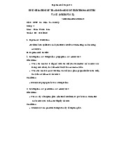 Báo cáo Thí Nghiệm 5: Nghiên Cứu Truyền Sóng Điện Từ  môn Vật lý đại cương 2  | Học viện Công Nghệ Bưu Chính Viễn Thông