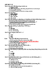 Ôn Tập Thi Trắc Nghiệm Môn Tin học văn phòng | Trường Cao đẳng Thực hành FPT