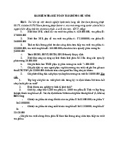 Đề kiểm tra kế toán tài chính | Đại học Kinh tế kỹ thuật công nghiệp