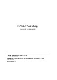 Báo cáo Coca-Cola Pháp 2022 - Tài liệu tham khảo | Đại học Hoa Sen