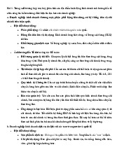 Đề cương môn Tổ chức kế toán- Trường Đại học lao động -  xã hội.