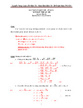 Bài tập môn Điện tử số ( Có lời giải) | Học viện Công Nghệ Bưu Chính Viễn Thông