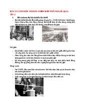 Ôn tập LSĐ/ Trường đại học Nguyễn Tất Thành