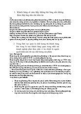 Lý thuyết Môn Quản trị chất lượng | Đại học Kinh Tế Quốc Dân