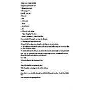 KỊCH BẢN PHIM NGẮN - ĐỪNG BỎ LỠ (Chủ đề Tình yêu)