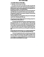 BÀI 3: KHÁI NIỆM VÀ CÁC PHƯƠNG PHÁP THÀNH LẬP KHÁI NIỆM