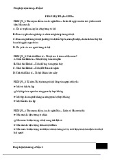 Đề cương môn Pháp luật đại cương - Trường Đại học Văn Hiến.