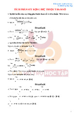Đề cương môn giải tích - Trường Đại học bách khoa - Đại học đà nẵng.