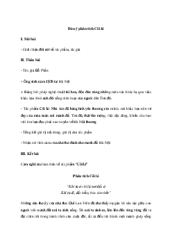 Phân tích tác phẩm Cõi lá của Đỗ Phấn | Văn mẫu 11 Chân trời sáng tạo